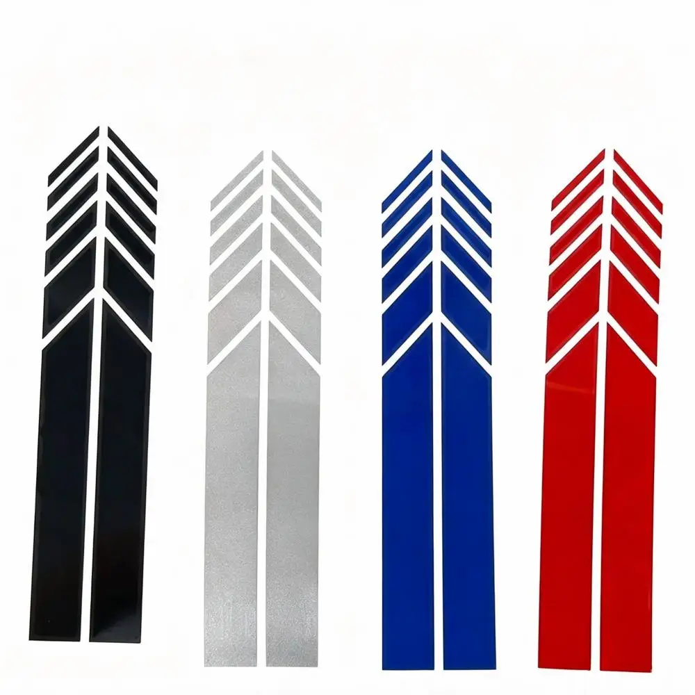 Universal Auto Motorcycle Sticker Fashion Color Stripe Racing Strips Side Rear View Mirror Body Styling Non‑Fading Viny