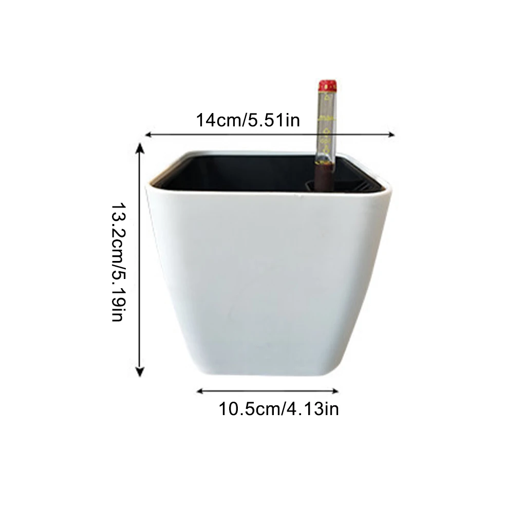 Weather-resistant Flower Pots For Small Spaces Garden S Beauty Durable Self Watering Plant Pot