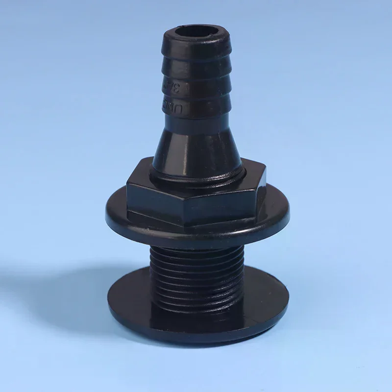 

Boat Through Hull Connector 3/4in Straight ABS Plastic Hose Coupling Drain Outlet Accessory Drain Scupper Thru Hull Fitting
