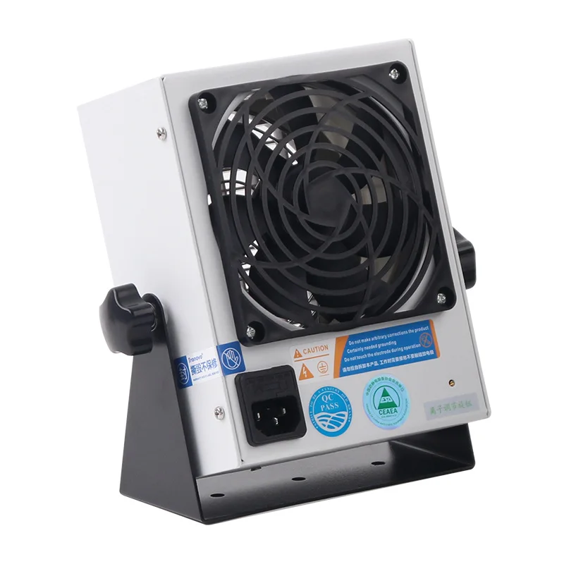 DF821CD DC Ionizing Fan Balanced Ion Generator Commercial Electrostatic Discharge ESD Industrial Ionizing Fan