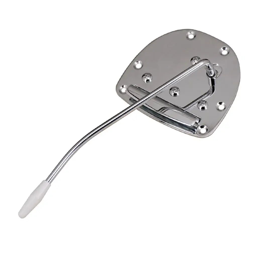 Six String Tremolo Bridge Electric Guitar Replacement Silver Zinc Alloy Music Accessory for Jazzmaster