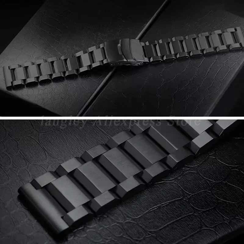 Solid 316L Metal Strap Stainless Steel Bracelet 18mm20mm 22mm 24mm for Huawei Watch GT4/GT3 46mm Belt for Seiko Luxury Wristband