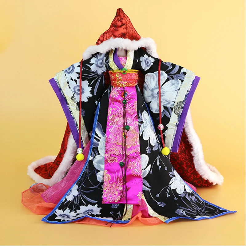 Liquidazione sale/handmade cinese HanFu Costume antico 30CM vestiti per bambole per bambole Barbie ragazze 1/6 Bjd bambole accessori giocattoli