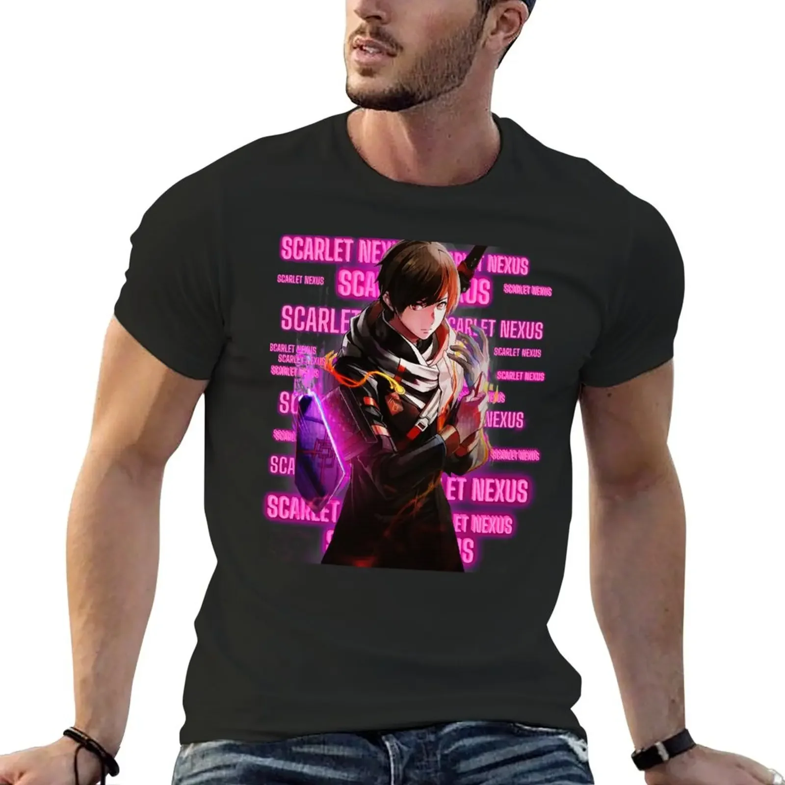 Scarlet Nexus Tshirt - Kasane Anime Tshirt - ScarletIphone Case T-Shirt aesthetic clothes quick-drying t shirts for men pack