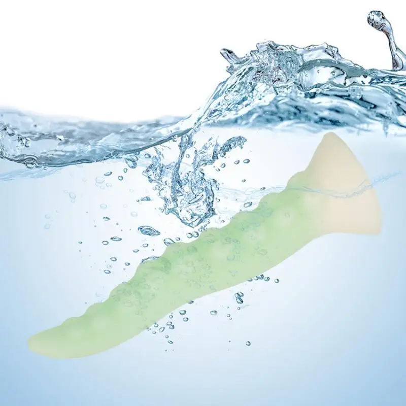 3 Sizes Gradient Green Liquid Silicone Tentacle Anal Plugs With Suction Cup Dildos For Progressive Training And Deep Pleasure - view 5
