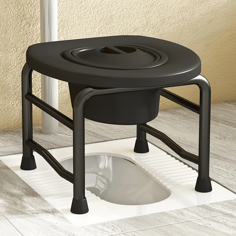 調節可能なマタニティ用便座椅子、滑り止め付き高さ調節トイレ、肥満者用スツール、ポータブル高齢者・障害者・妊娠中のベッドサイドサポート