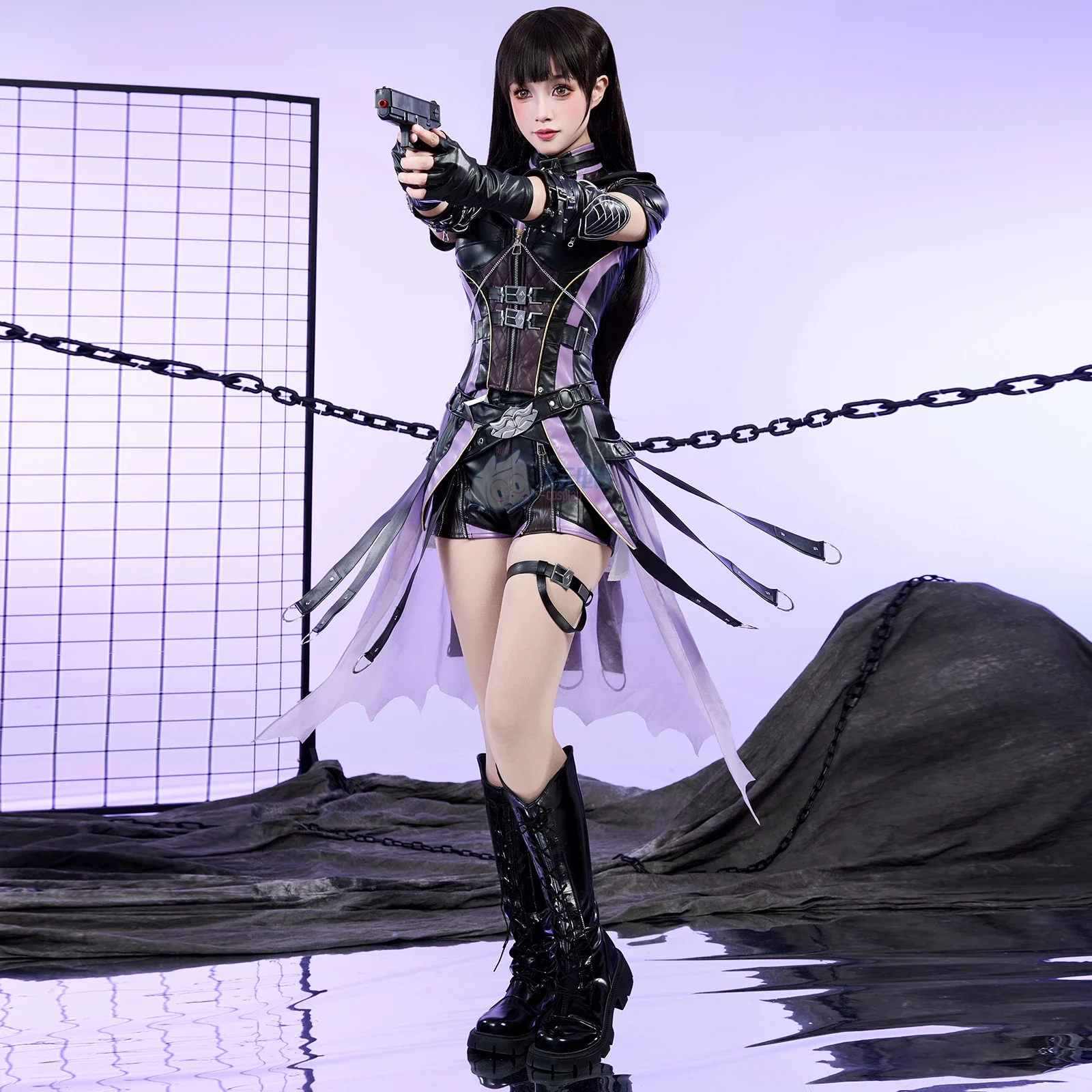 

IN STOCK Nightwalker Heroine Cosplay Costume Game Love and Deepspace Women Uniform Costume Qiyu Rafayel Cosplay Costume