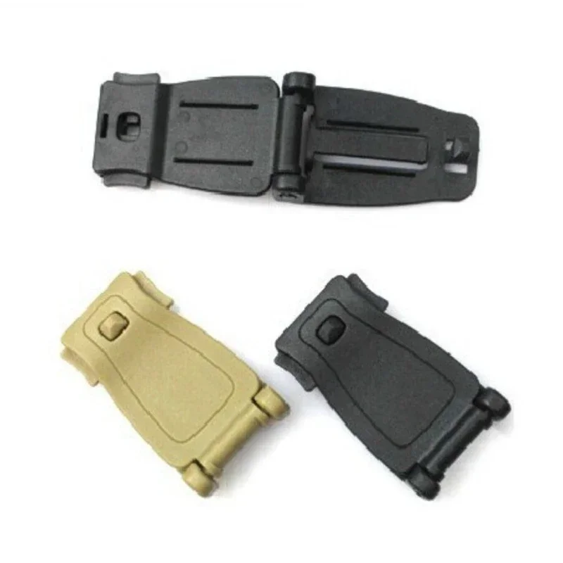 3PCS Webbing Belt Clip Strap Link Tactical Buckle Bushcraft Backpack Bag Connect Kit Outdoor  Hike Camp