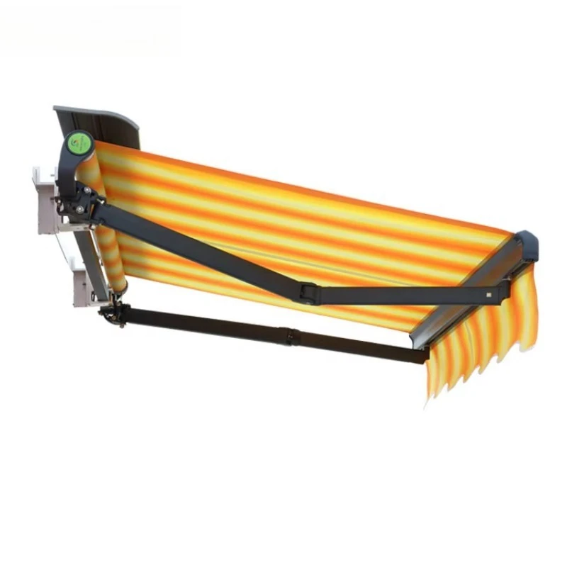 3.5m Projection Balcony Aluminum Frame Motorized Retractable Awning Outdoor Motorized Awning