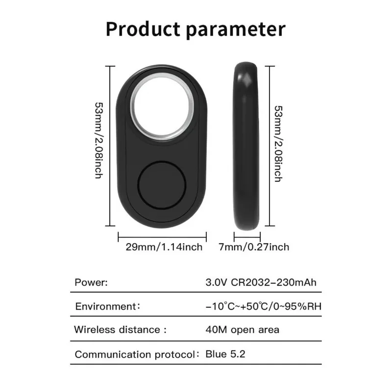 NEW GPS Tracker for Samsung Phones Android Google Find My Device Bluetooth Locator Finder Global Positioning Anti-lost Smart Tag