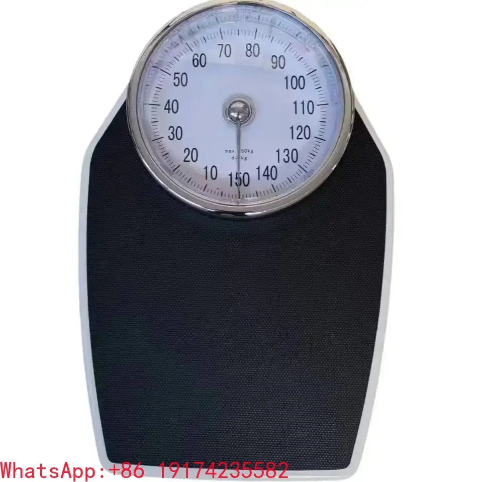 Export English Version Large Dial Mechanical Pointer Human Body Scale Accurate and Durable Spring Weight 150kg Customized