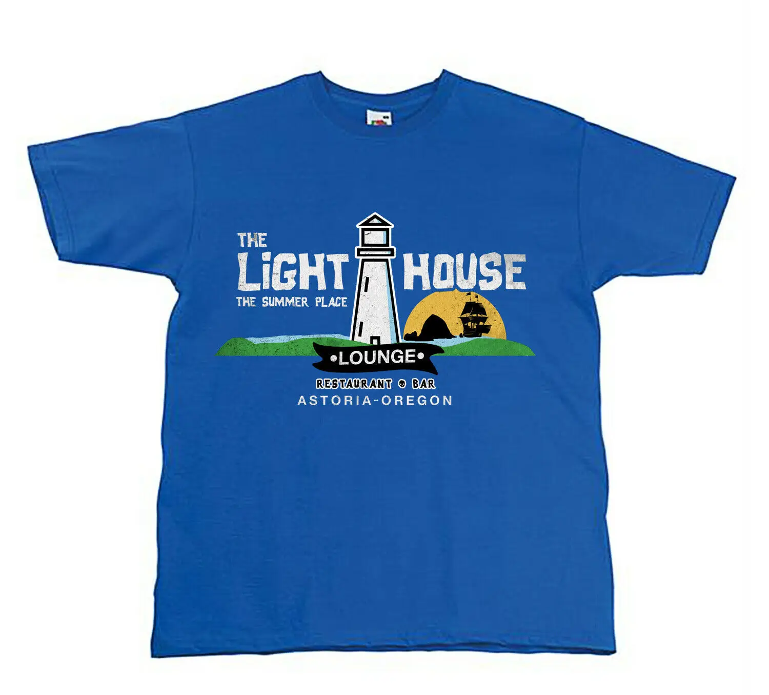 Goonies Inspired Light House Lounge T Shirt Retro 80S Film Movie