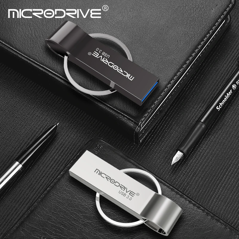 Memoria flash USB 3.0 de metal, 128GB, 64GB, 32GB, memoria USB de alta velocidad, USB3.0 Stick Cle, memoria USB