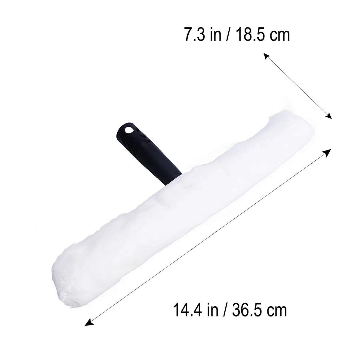 Window Scratch Prevention Tool Squeegee Head Household Extended Reach Washing Chemical Application