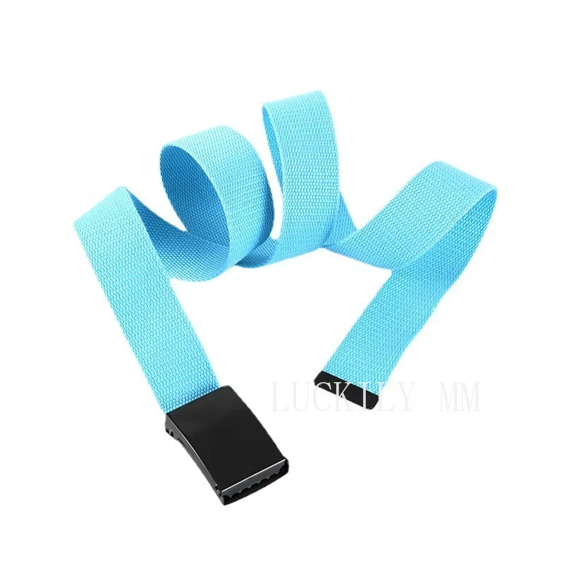 

Men's Nylon Tactical Belt Metal Buckle Woven Elastic Outdoor Training with Pants Jeans Belt Leisure Woven Belts Unisex