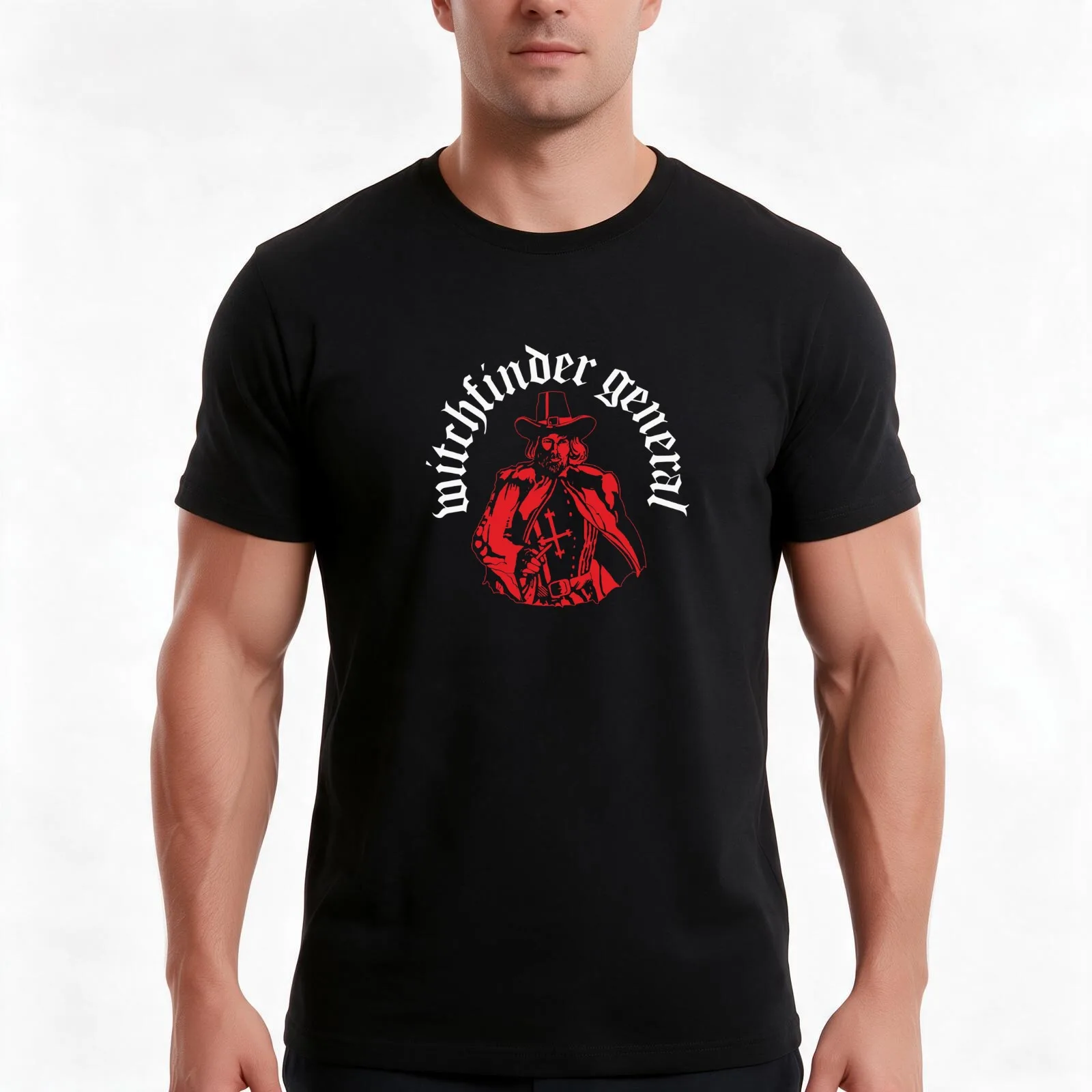 Witchfinder General Live Urban ees T-Shirt, Summer Casual Cotton Tee, Oversized Streetwear Tops, Vintage Graphic Print