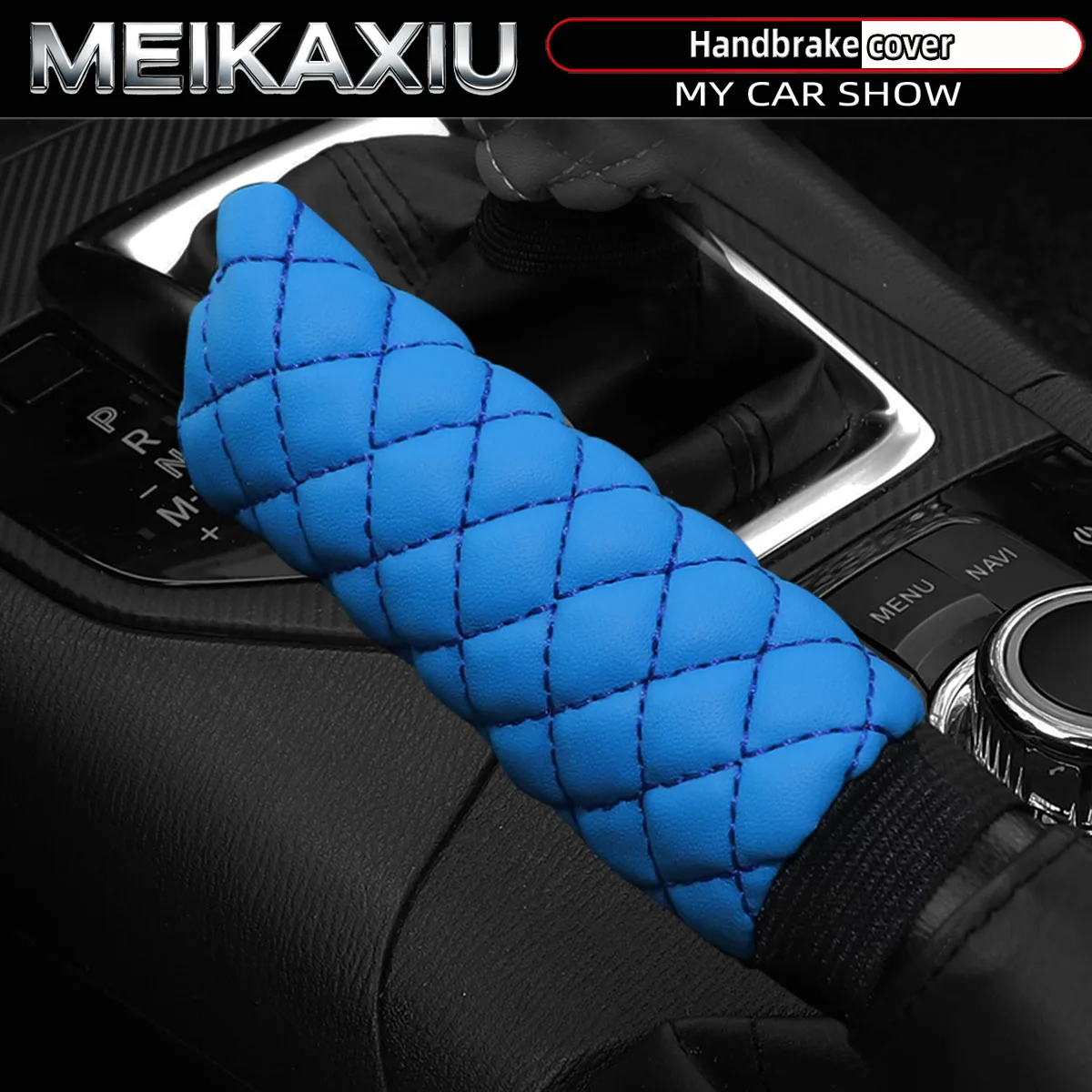 

3D чехол на ручку ручного тормоза автомобиля из искусственной кожи для женщин, декоративный аксессуар с вышивкой, подходит для всех сезонов