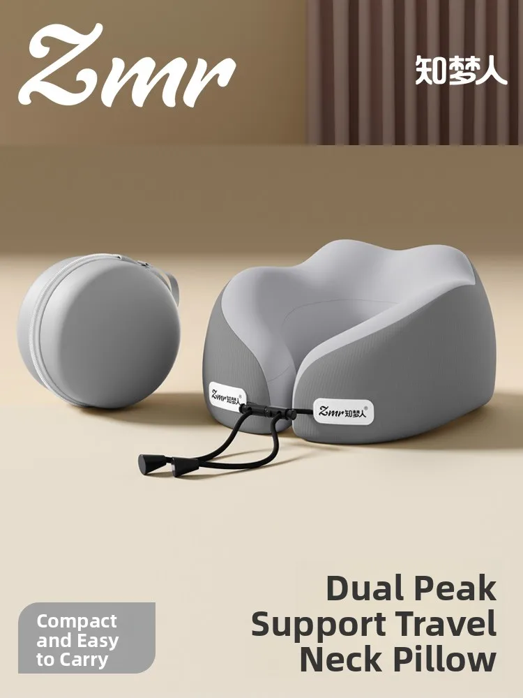 

Travel Neck Pillow U-Shaped Portable Memory Foam Pillow for Plane Train Car Trips Office Napping Support Adult Gift
