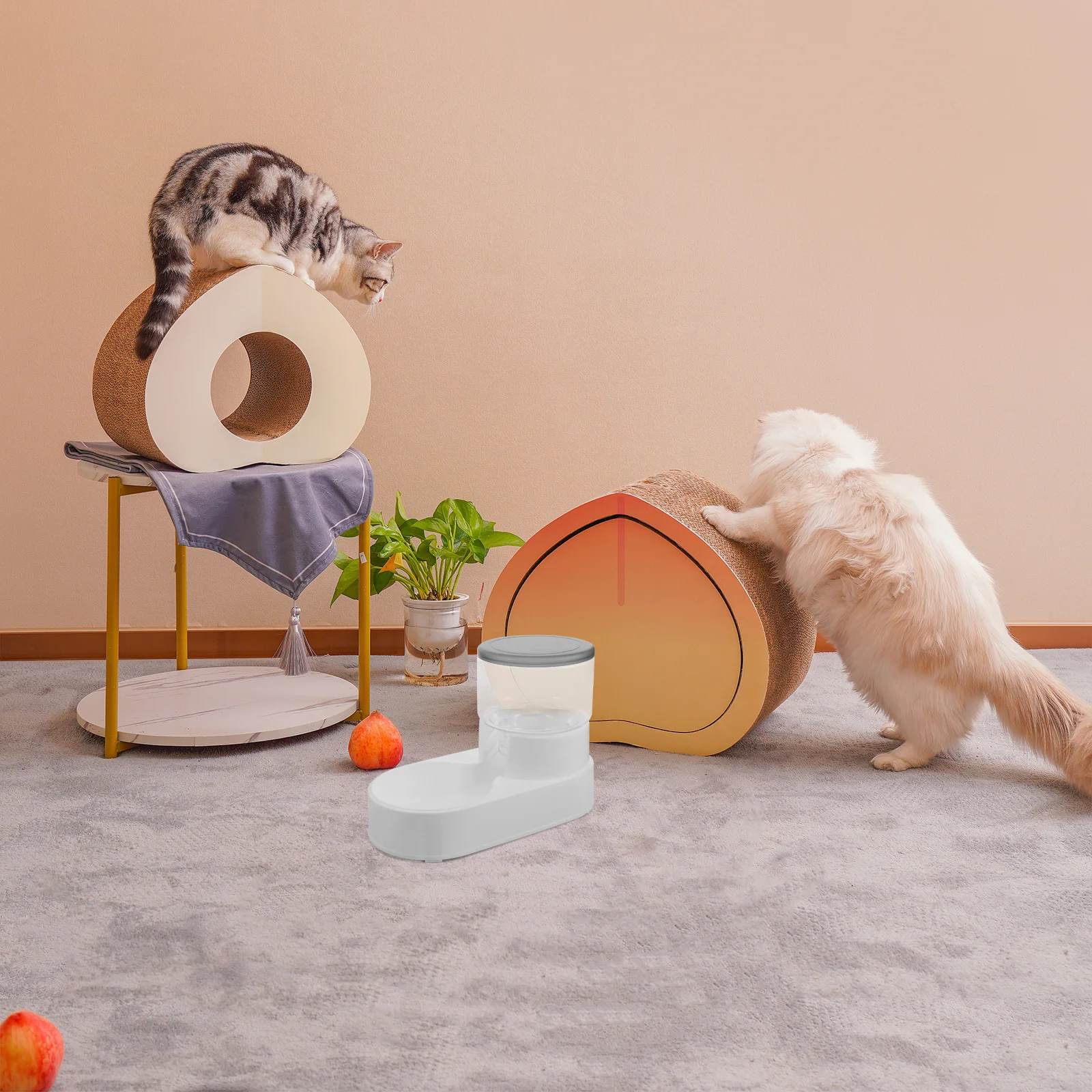 

Automatic Pet Durable Lightweight Food Break-Proof Pressure Resistant Compact Design For Cats Dogs Feeder Bowl Cat Food