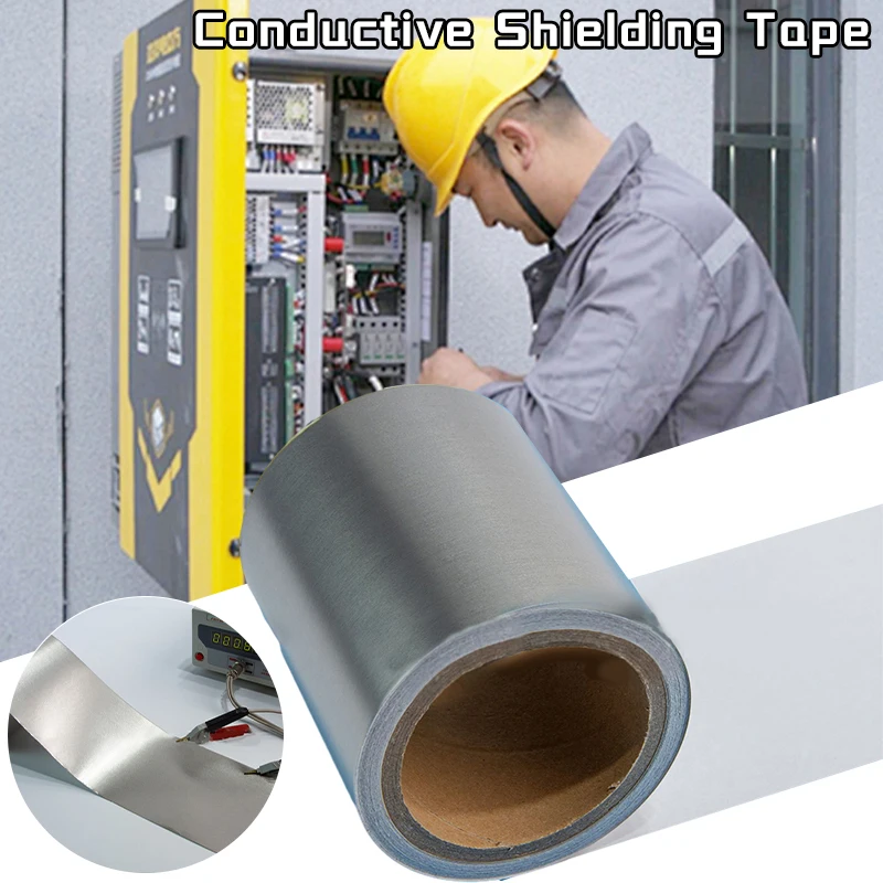 33 Meter Conductive Tape Shielding Anti-interference Electromagnetic Wave Butto N Repair Remote Control Adhesive Tape