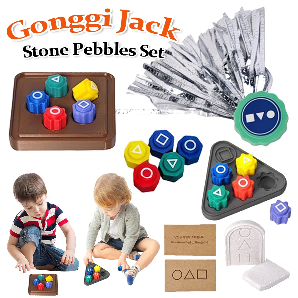 Juego coreano Gonggi 2025, juego de guijarros de piedra Gonggi Jack, juego tradicional, coordinación mano-ojo, juguete de entrenamiento, juegos de fiesta