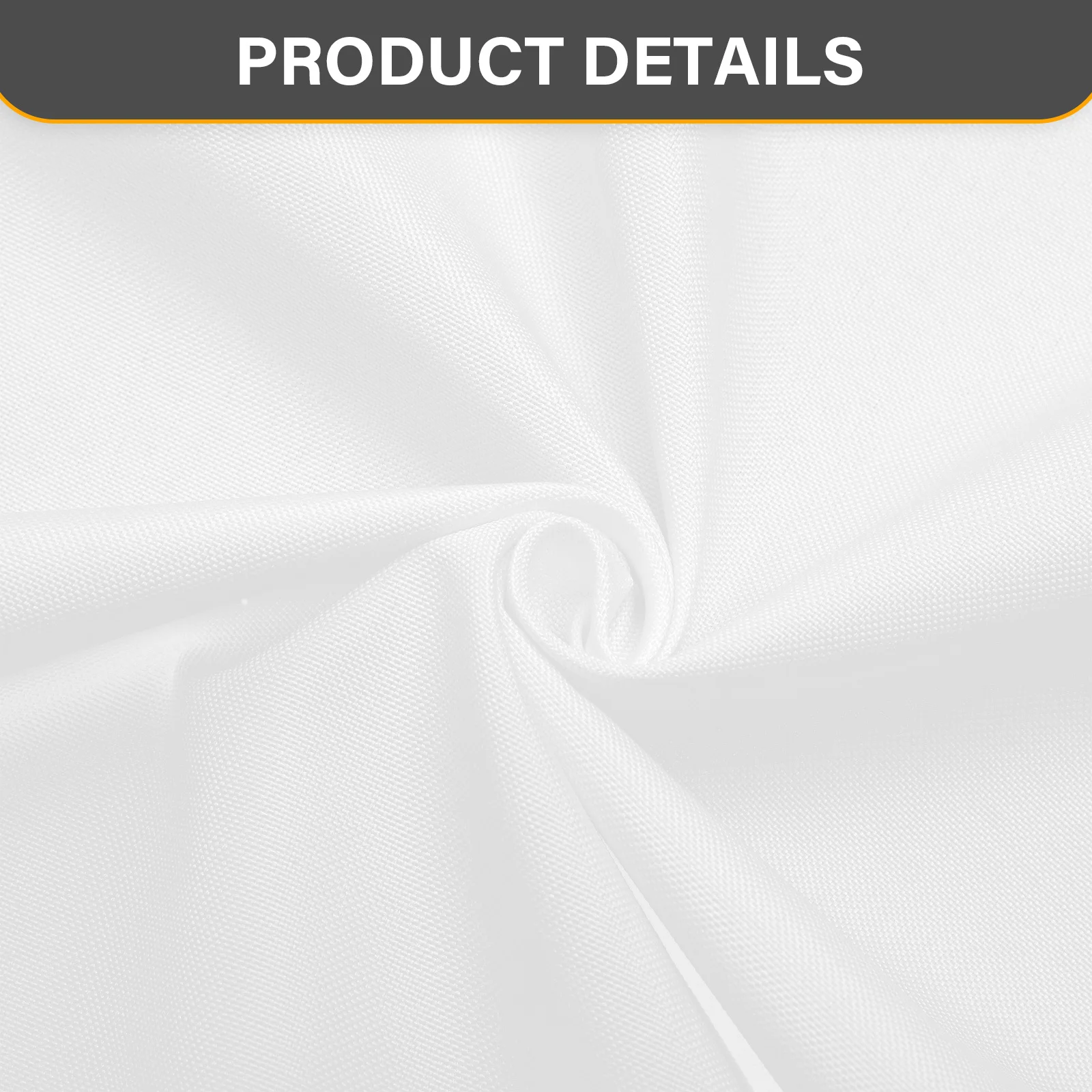 

Waterproof Rectangle Solid Color Polyester Tablecloth Macrame Trim Large Decorative Buffet Table Cover Party Picnic Table