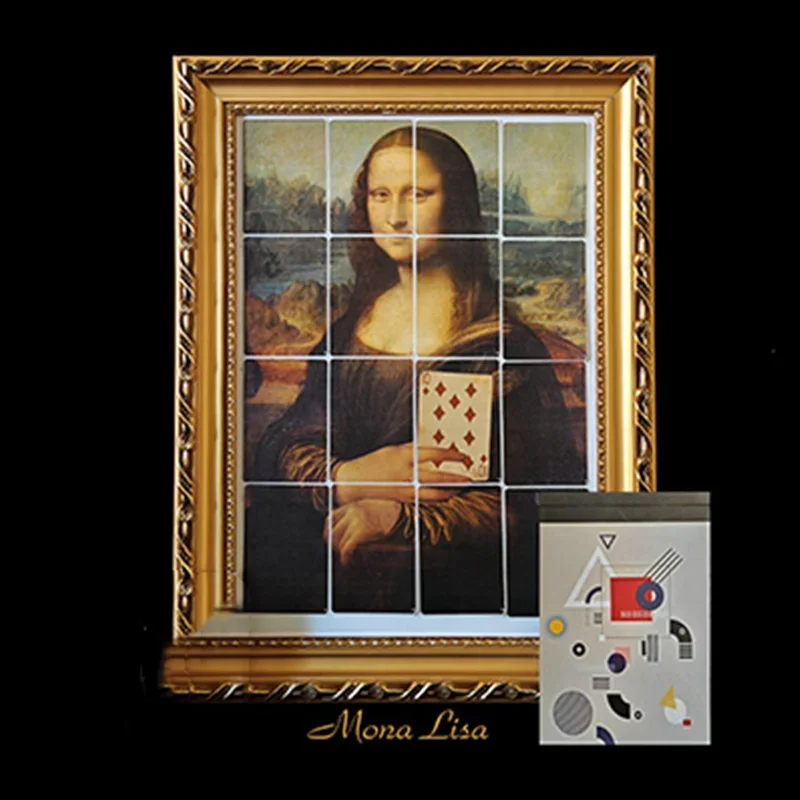 Mona Lisa Magic Brush By J.C Magic Mentalism Magic Tricks Prediction Can Be Performed Surrounded Magician Gimmick Illusions