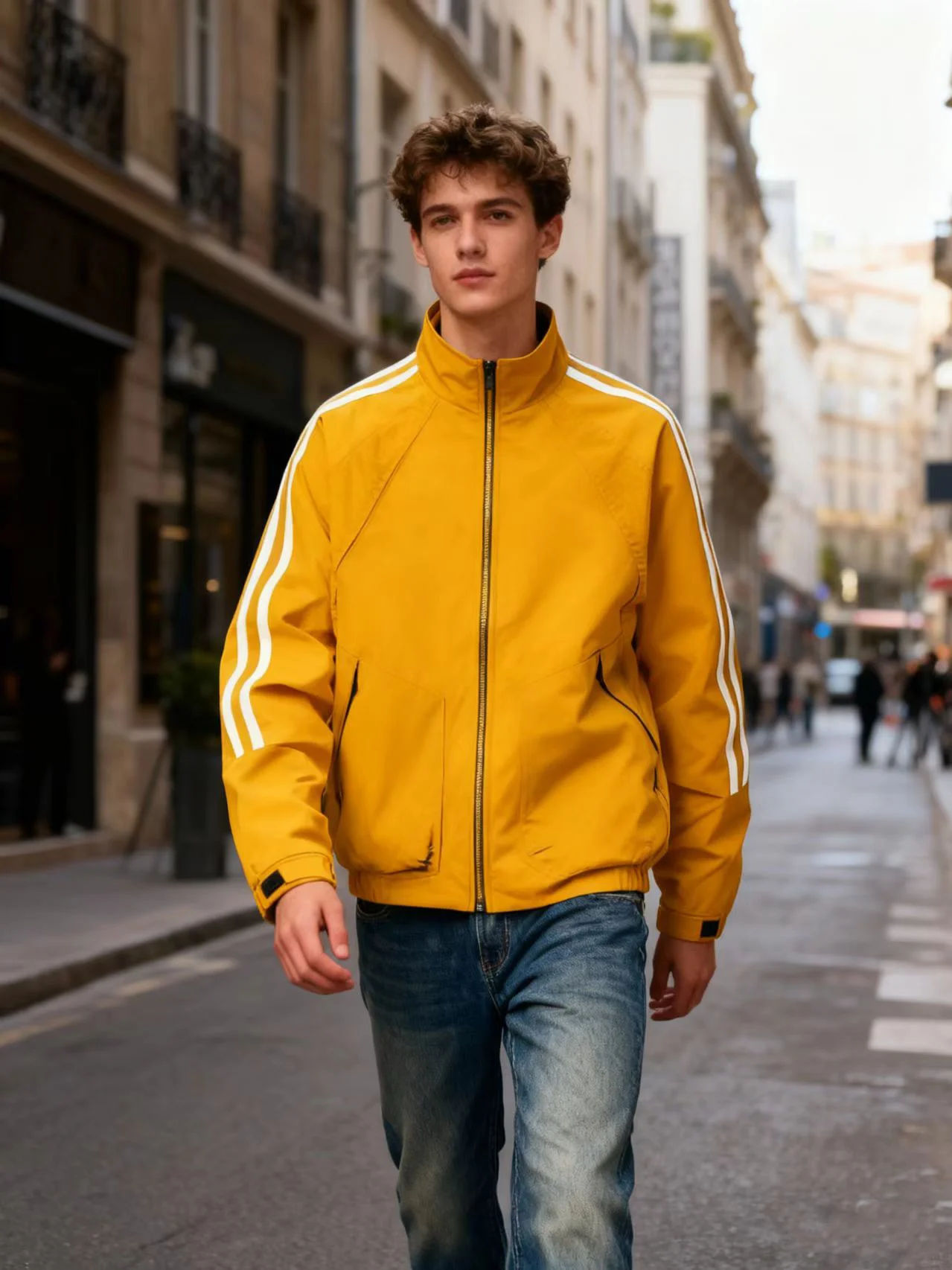 

Fashionable and affectionate men's sports jacket