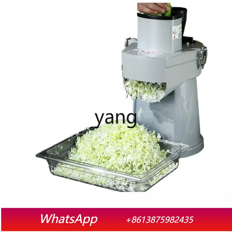 LTT commercial electric scallion chopper green onion cutter granulator