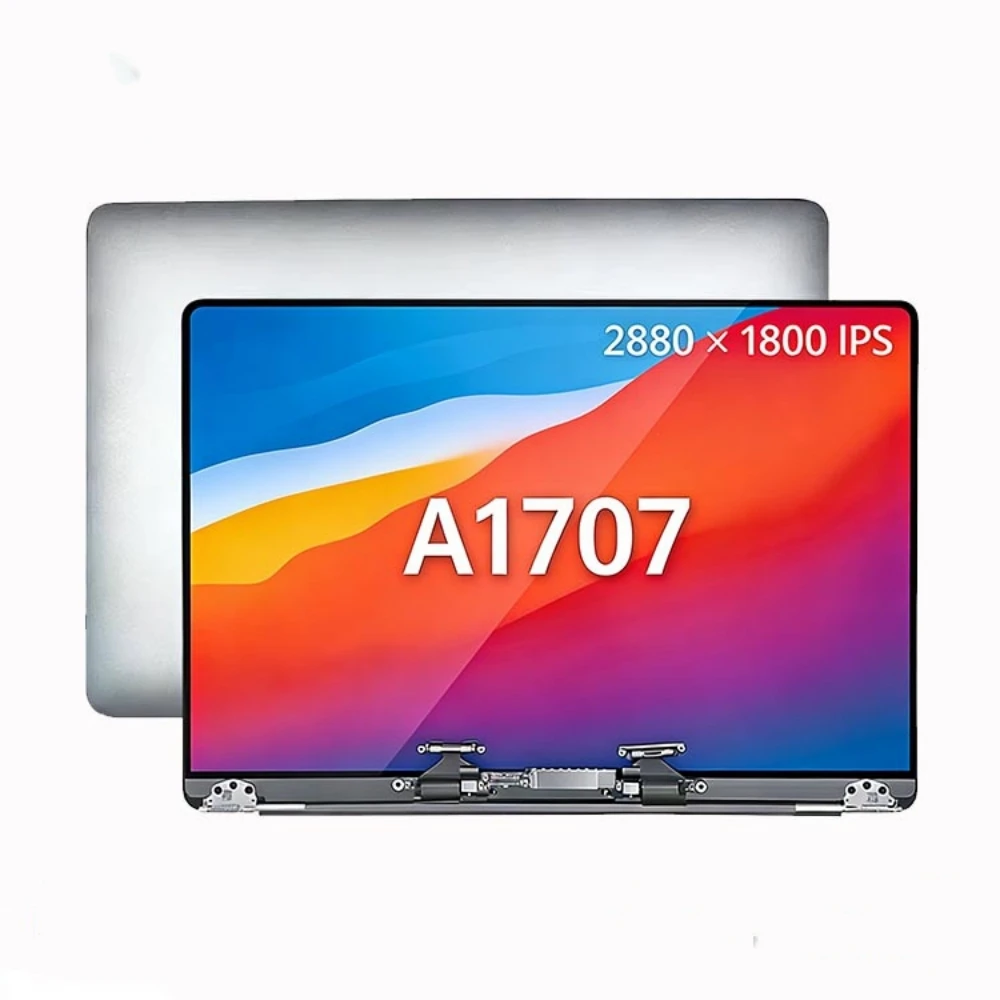 

NCZOBOE A1707 A1990 MacBook Laptop Pro Retina 15 Inch Truetone Original Brand New LCD Display Screen Full Assembly Gray Silver