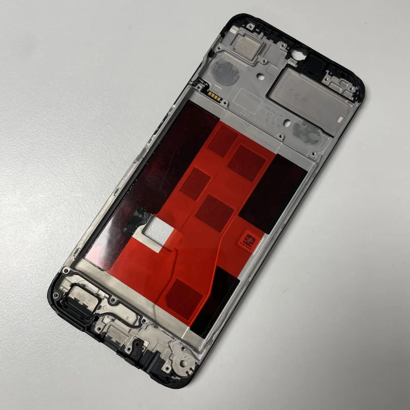

For Realme C53 Middle Frame Front Bezel Back Lcd Housing Holder Rear Plate Chassis With Side Buttos RMX3760