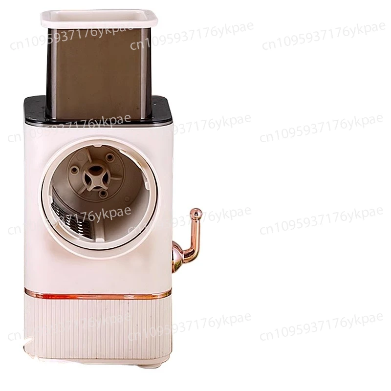 Rebanador eléctrico multifuncional para el hogar, corte de patatas fritas, rodajas de ajo, pepino, rábano, trituración de verduras