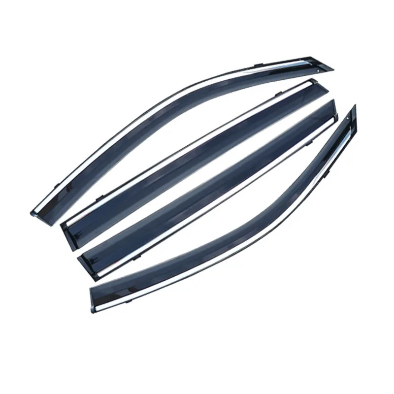 

4Pcs Rain Deflector Windshield Side Windows Rain Deflector Strips for Vehicle Windows Logo-free for Weltmeister Motor W6