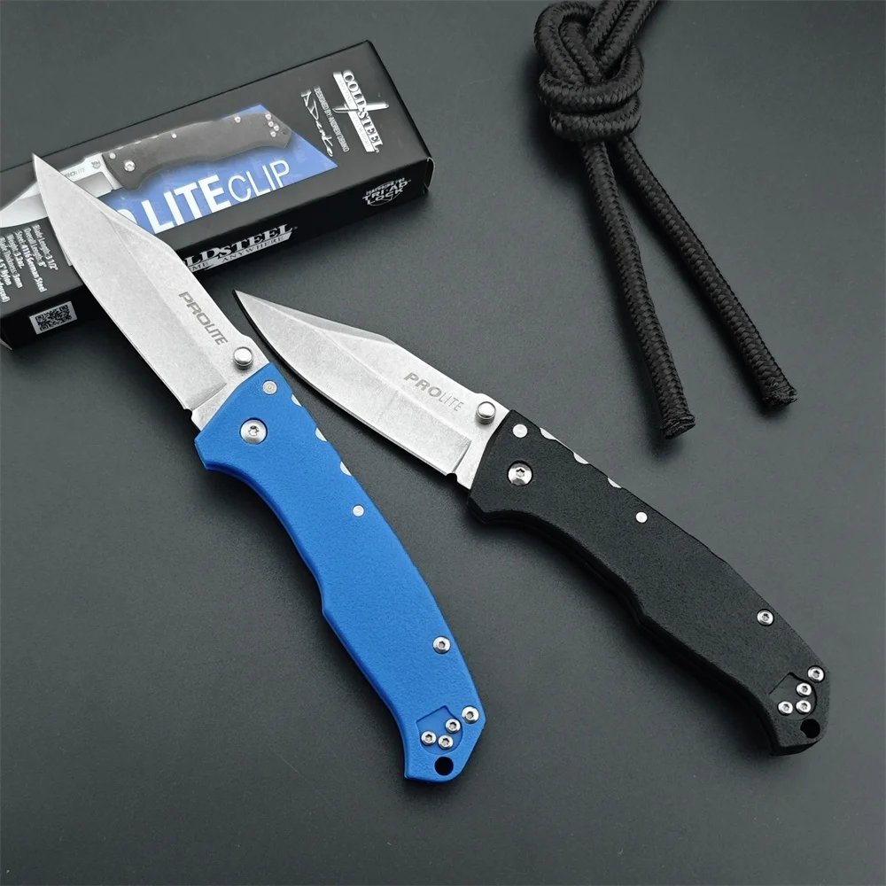 EDC 20NSC Pro Lite Clip Pt,New German 4116 Krupp 440C Blade Folding Knife Nylon Fiber Handle Fishing Hunting Camping Pocket Tool