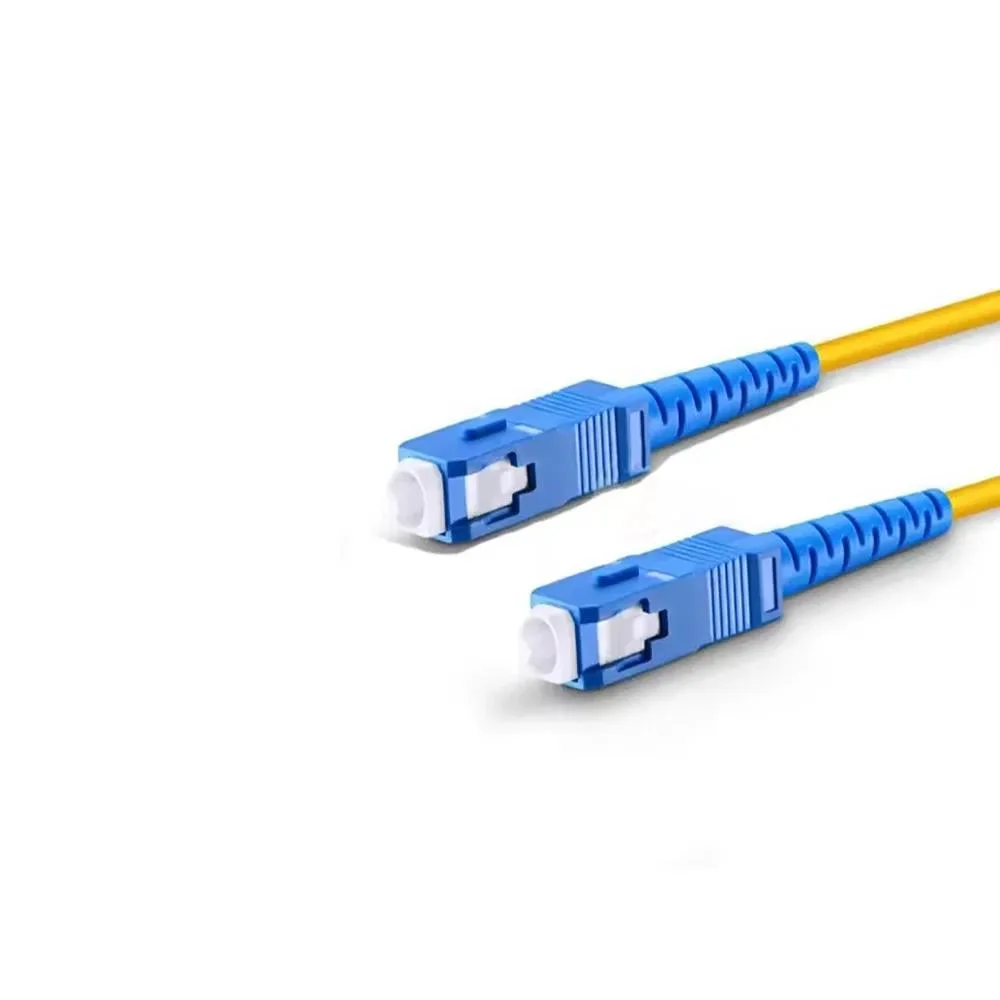Simplex OS2 Single Mode SC UPC to SC UPC Fiber Optic Patch Cord, 9/125μm SMF, LSZH 2.0mm