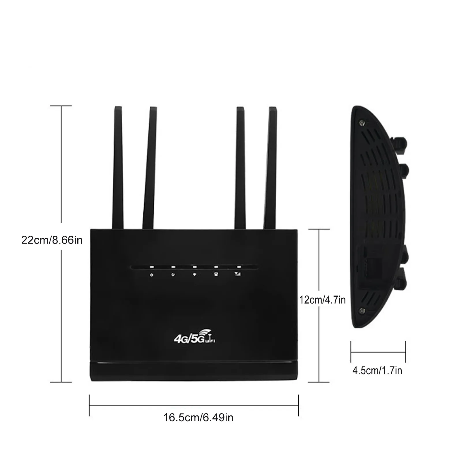 4G LTE Wireless Router 300Mbps 4 High Gain Antenna Mobile WiFi Hotspot Router with SIM Card Slot for Asia 4G LTE Wireless Router