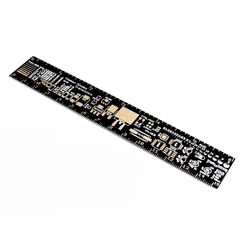 PCB Ruler For Electronic Engineers For Geeks Makers For Arduino Fans PCB Reference Ruler PCB Packaging Units v2 - 6