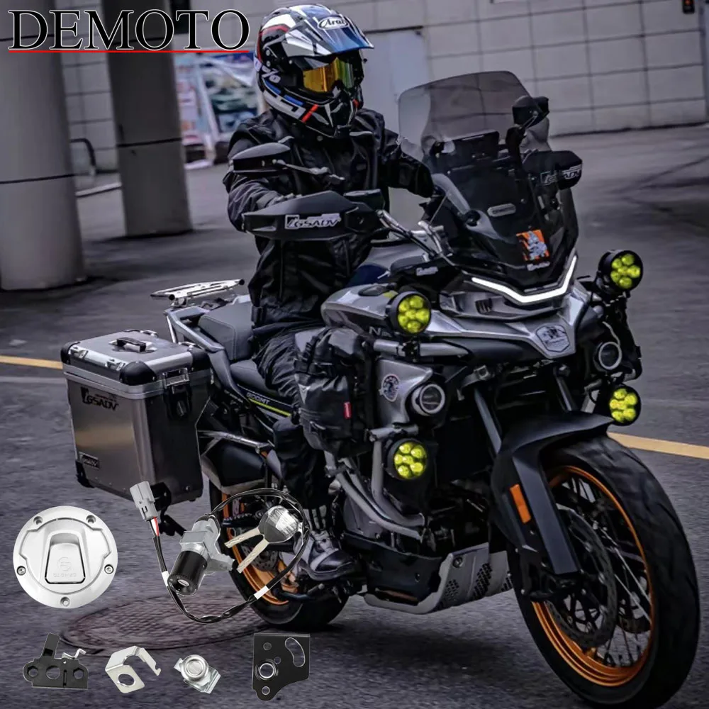 

FOR CFMOTO Motorcycle Accessories CF800MT CF 800 MT Sport Edition Fuel Tank Lid Electric Door Lock Key All Car Locks