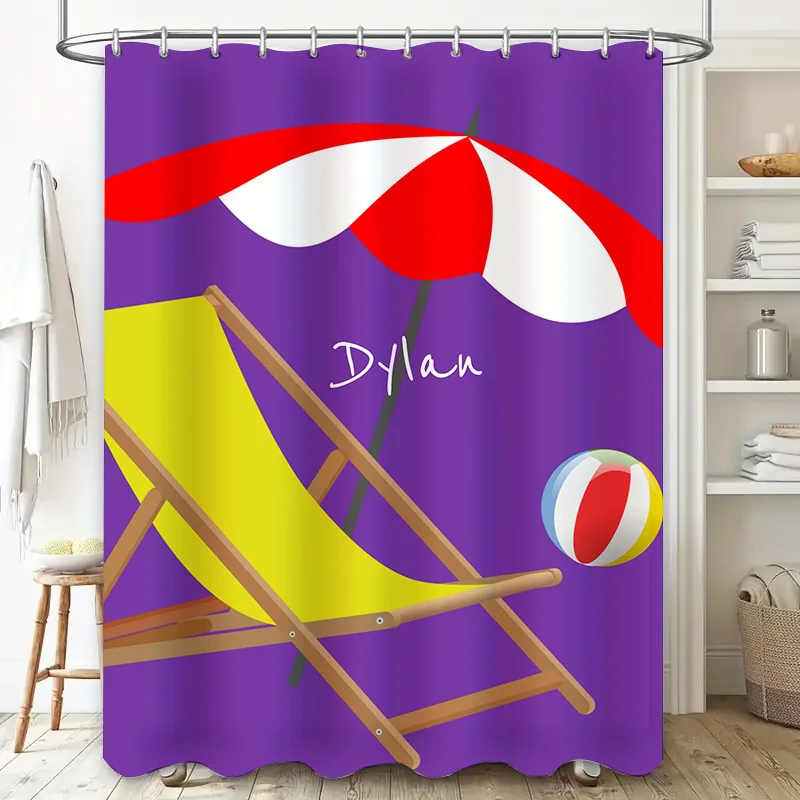 Beautiful Clouds Print Shower Curtain Vivid Rainbow Forest Design for Bathroom Decor Waterproof Fabric with Hooks Ideal Gift Ide