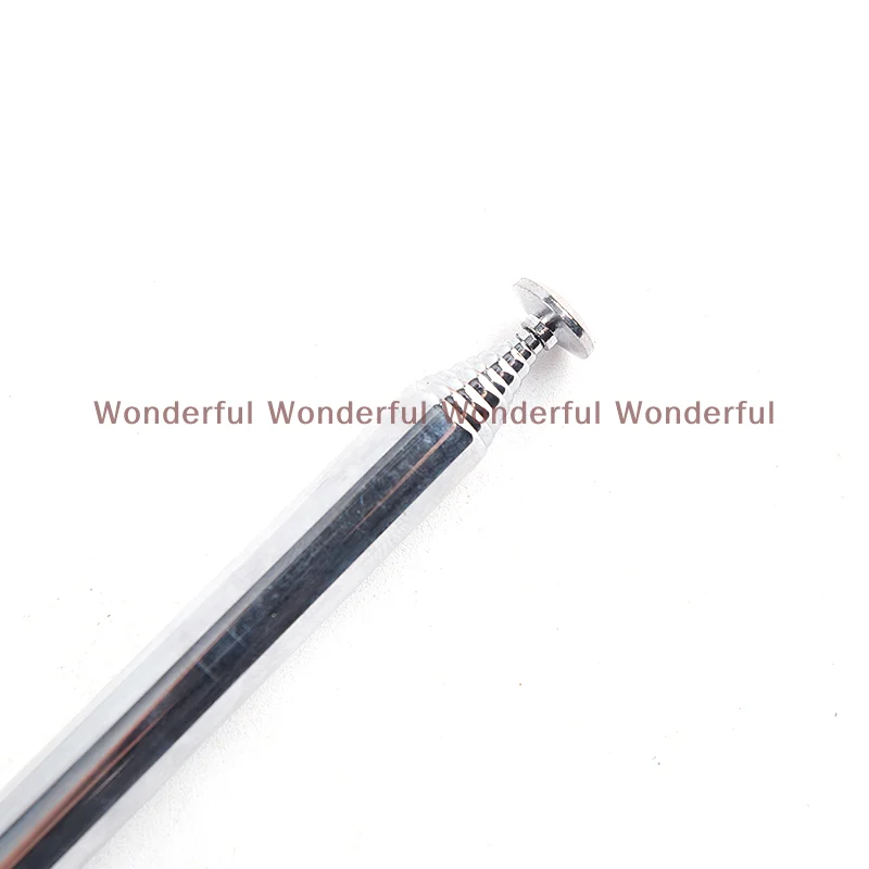 120cm 10Section Stainless Steel Telescopic Rod Antenna FM AM Radio Super Signal