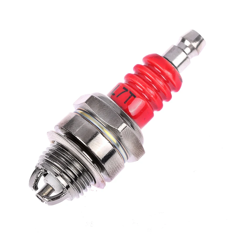 Three-sided Pole Spark Plug L7TJC for Gasoline Chainsaw and Brush Cutter Garden Machinery Lawn Mower Accessories