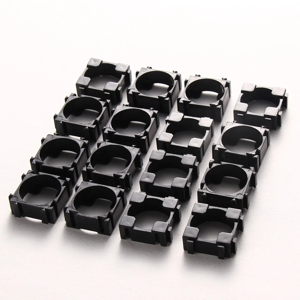 18650 Battery Holder Bracket Cylindrical Battery 18650 Li-ion Cell Holder Safety Anti Vibration 18650 Plastic Case Box