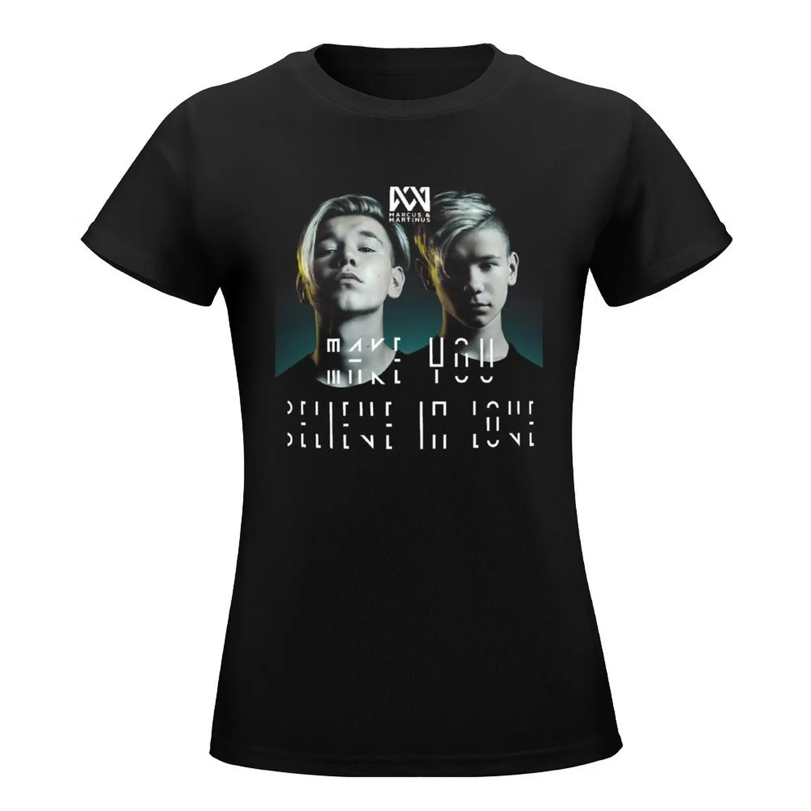 Marcus and Martinus T-Shirt shirts graphic tees vintage clothes female t shirt for Women