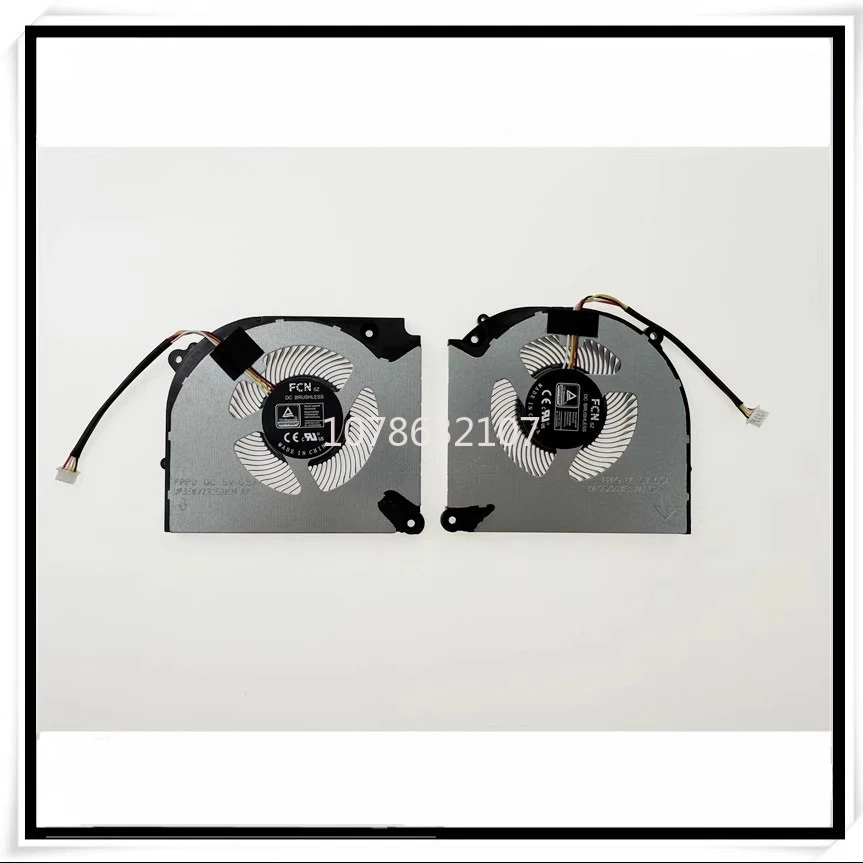 

New Laptop Cooling CPU+GPU Fan for Gaming G5 KEGod of War T8-DA5NP DA7NP RTX3060 FPP8 5V 0.5A DFS5K223052831 FPP9 DFS5K22115371U