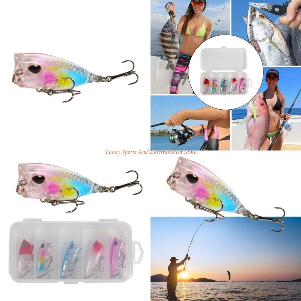 

C4DE Рыболовные снасти Topwater Minnow Рыболовные приманки 3,2 г Плавающие приманки Воблеры