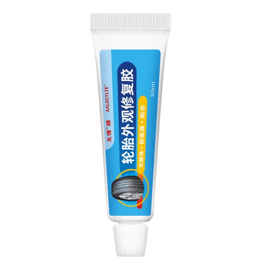 FOR AALOCTLTE Tire Rubber Adhesive 30ml Fast Drying Glue Rubber Tire Repair Flexible Bonding and Industrial Rubber Maintenance
