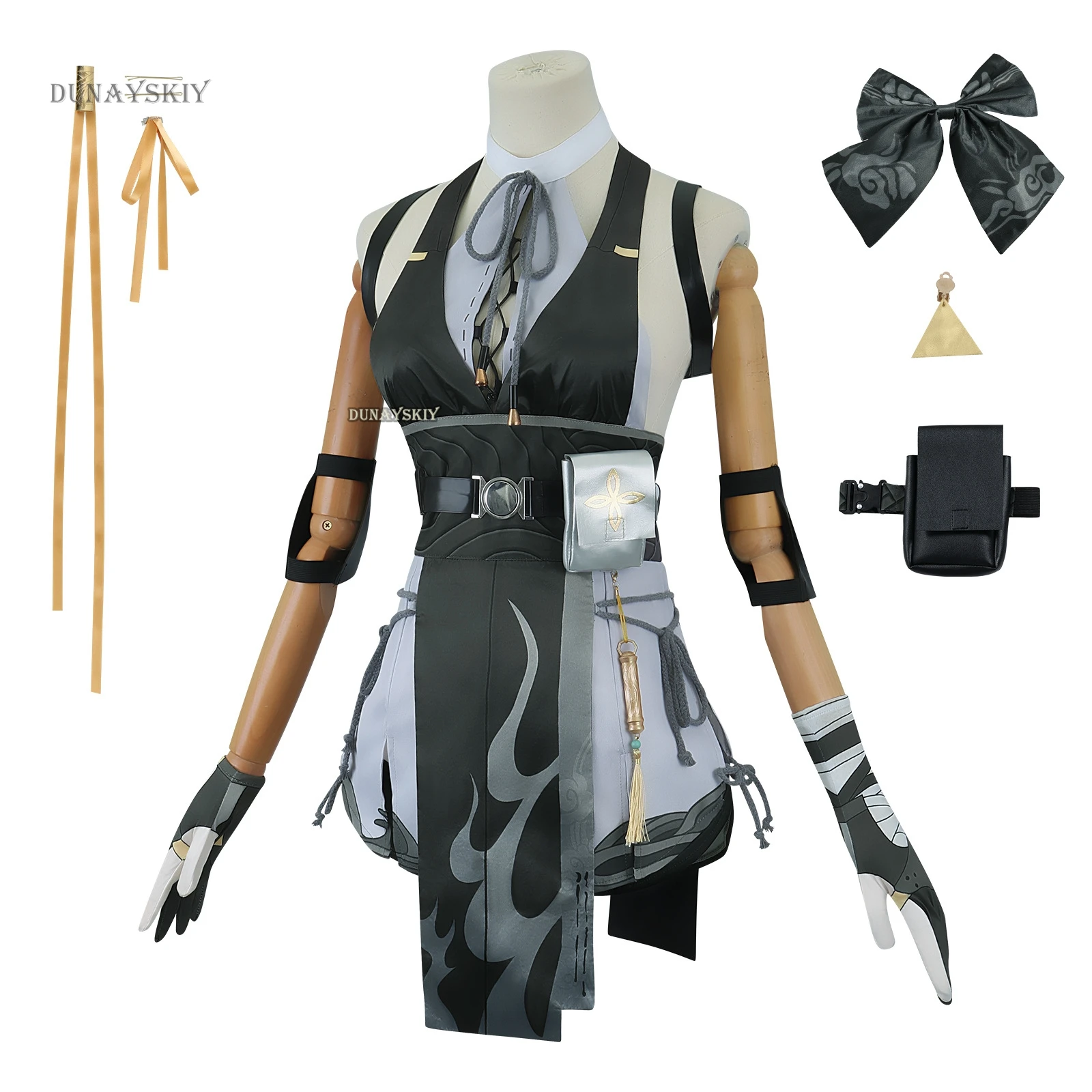 زي تنكري لموجات روفر للنساء ، لعب الأدوار ، أنثى ، شخصية ، مرنان ، حفلة الهالوين ، دعامة ، جديدة