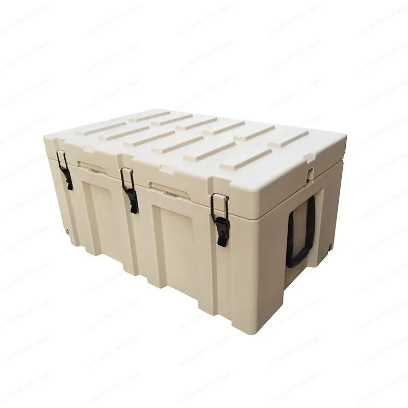 

Durable 155-liter polyethylene container with IP67 camping and hiking protection