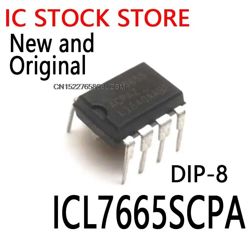 10PCS New and Original   DIP-8 ICL7665SCPA  ICL7665CPA  ICL7665S  7665S  ICL7665