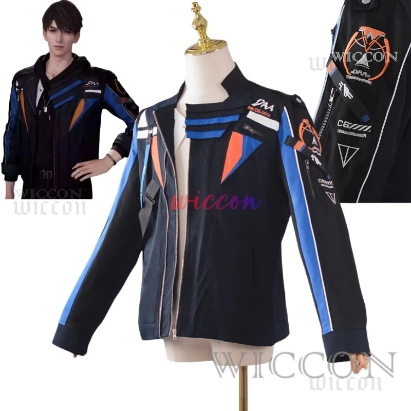 

Love and Deepspace Caleb Cosplay Costume Flying Jacket Halloween Party for Women Men Carnival Outfit